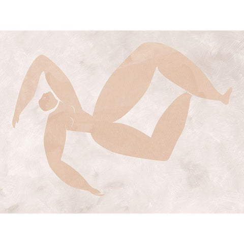 Amelie Cut-Out III Gold Ornate Wood Framed Art Print with Double Matting by Urban Road