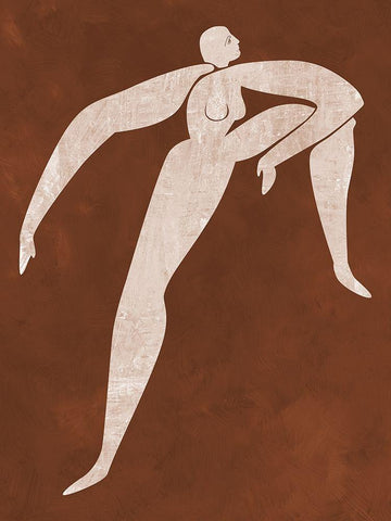 Caroline Cut-Out II Black Ornate Wood Framed Art Print with Double Matting by Urban Road