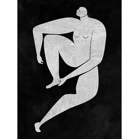 Monique Cut-Out I Gold Ornate Wood Framed Art Print with Double Matting by Urban Road