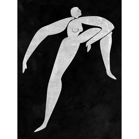 Monique Cut-Out II Gold Ornate Wood Framed Art Print with Double Matting by Urban Road