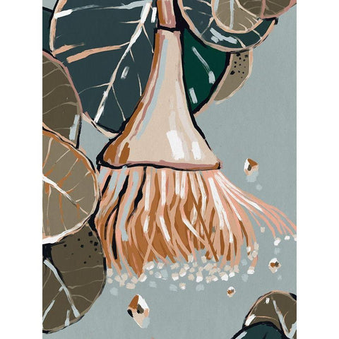 Dusty Flowering Gum I Gold Ornate Wood Framed Art Print with Double Matting by Urban Road