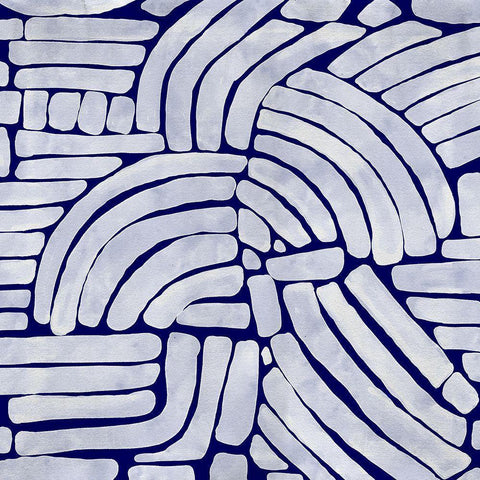 Arching Echoes II Black Ornate Wood Framed Art Print with Double Matting by Urban Road