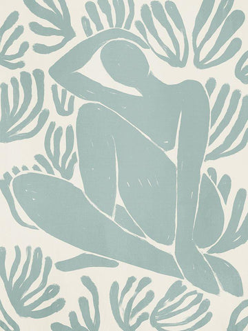 Wholeness I White Modern Wood Framed Art Print with Double Matting by Urban Road