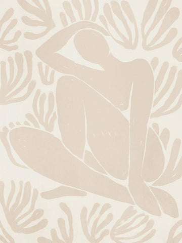 Haleness I White Modern Wood Framed Art Print with Double Matting by Urban Road