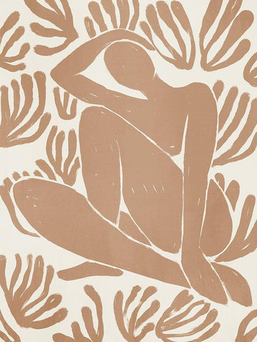 Self-Care II White Modern Wood Framed Art Print with Double Matting by Urban Road