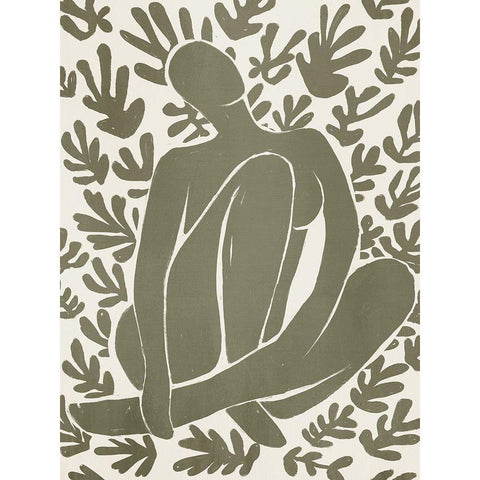 Haleness II Black Modern Wood Framed Art Print by Urban Road