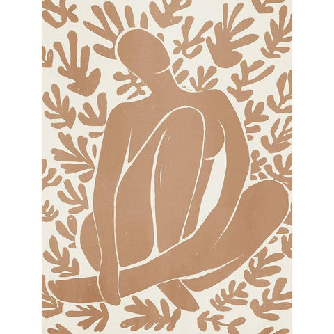 Haleness III Black Modern Wood Framed Art Print with Double Matting by Urban Road