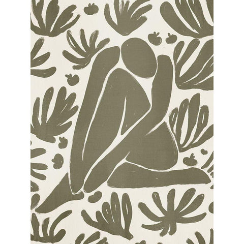 Wholeness IV Black Modern Wood Framed Art Print with Double Matting by Urban Road