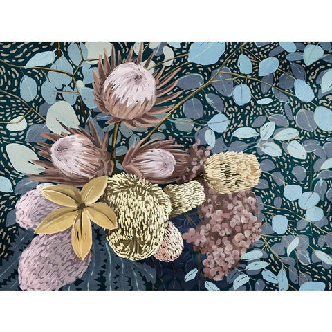 Nightfall I Black Modern Wood Framed Art Print by Urban Road