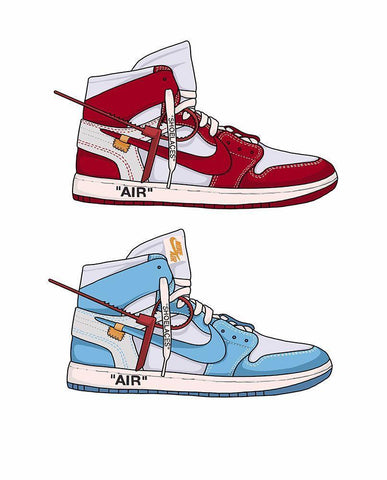 Fresh White Modern Wood Framed Art Print with Double Matting by Urban Road