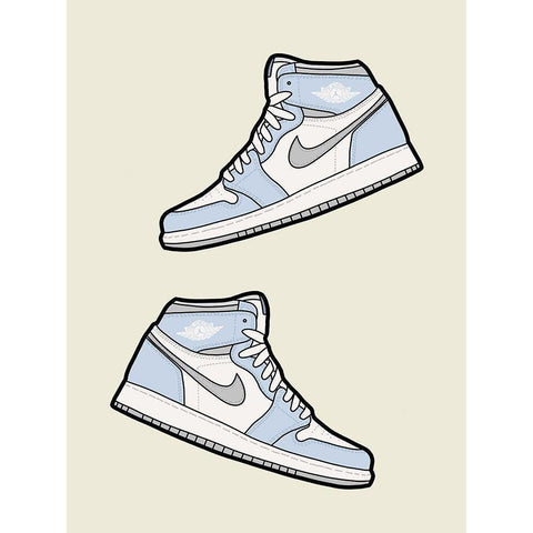 Wings Black Modern Wood Framed Art Print by Urban Road