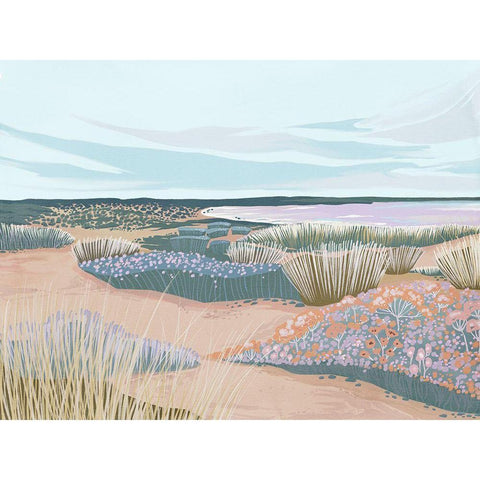 Dreamland Gold Ornate Wood Framed Art Print with Double Matting by Urban Road