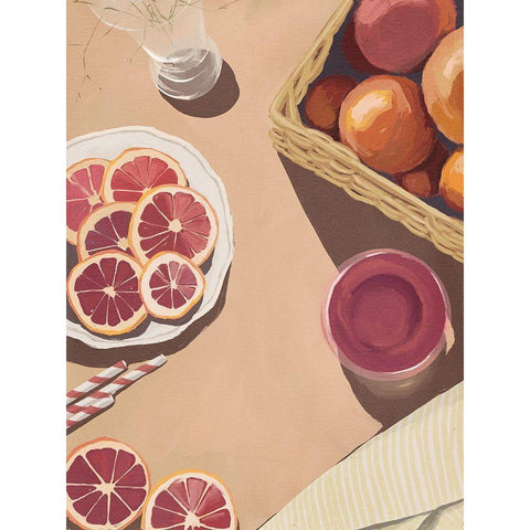 Sweet Nectar Black Modern Wood Framed Art Print by Urban Road