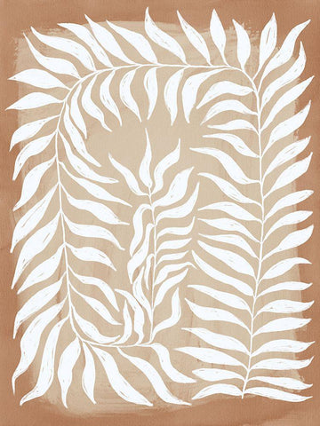 Travels Bronze White Modern Wood Framed Art Print with Double Matting by Urban Road