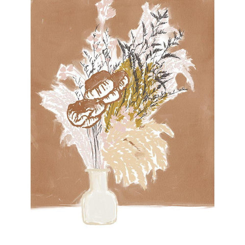 Balmy II White Modern Wood Framed Art Print by Urban Road