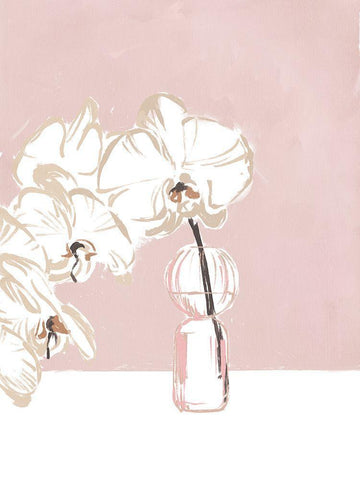 Getaway II White Modern Wood Framed Art Print with Double Matting by Urban Road