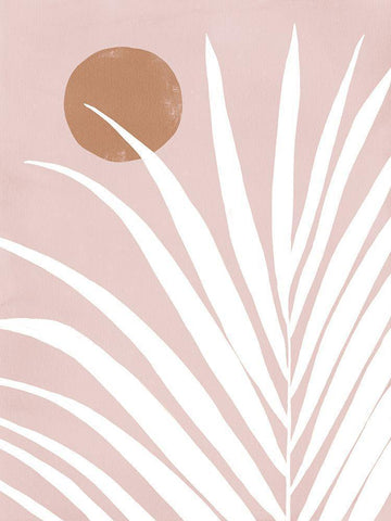 Canopy IIII White Modern Wood Framed Art Print with Double Matting by Urban Road