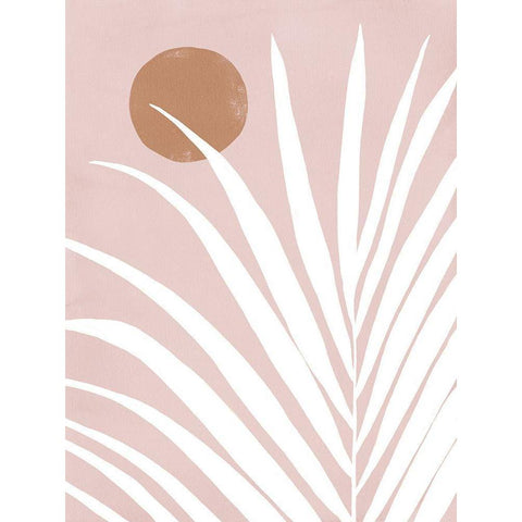 Canopy IIII Black Modern Wood Framed Art Print with Double Matting by Urban Road