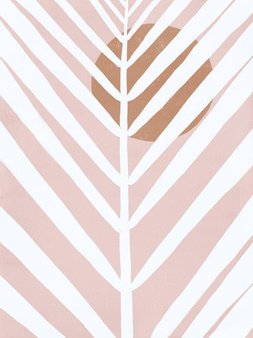 Canopy III White Modern Wood Framed Art Print with Double Matting by Urban Road