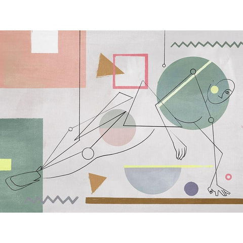 Tomber White Modern Wood Framed Art Print by Urban Road