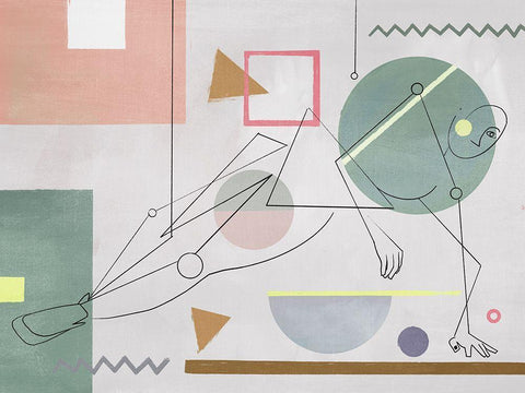 Tomber Black Ornate Wood Framed Art Print with Double Matting by Urban Road