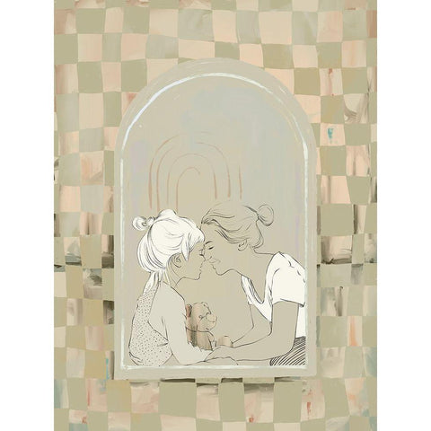 Memories Black Modern Wood Framed Art Print with Double Matting by Urban Road