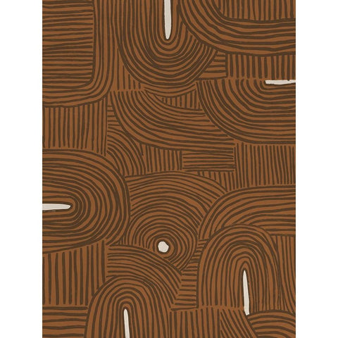 Pathways White Modern Wood Framed Art Print by Urban Road