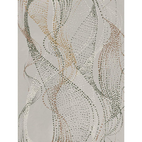 Fluid Gold Ornate Wood Framed Art Print with Double Matting by Urban Road