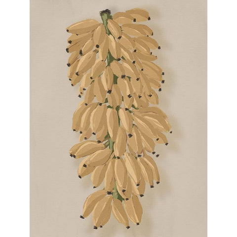 Platano I Clay White Modern Wood Framed Art Print by Urban Road