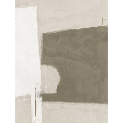 Always a Way Khaki Green Black Modern Wood Framed Art Print with Double Matting by Urban Road