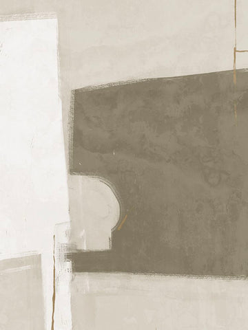 Always a Way Khaki Green Black Ornate Wood Framed Art Print with Double Matting by Urban Road