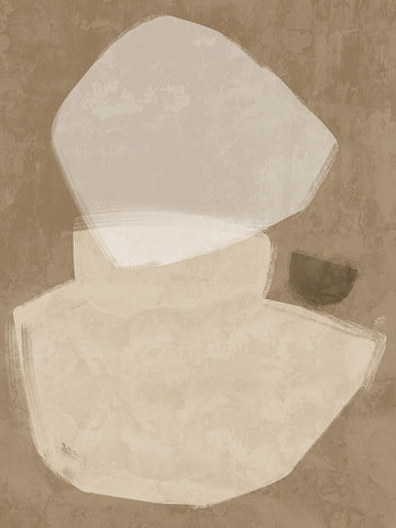 Balanced Brown Black Ornate Wood Framed Art Print with Double Matting by Urban Road