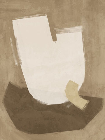 Laid-Back Brown Black Ornate Wood Framed Art Print with Double Matting by Urban Road