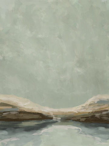 Afternoon Stroll Black Ornate Wood Framed Art Print with Double Matting by Urban Road