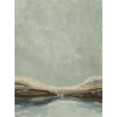 Afternoon Stroll White Modern Wood Framed Art Print by Urban Road