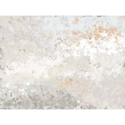 Glitter Glow I Black Modern Wood Framed Art Print by Urban Road