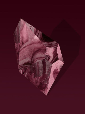 Garnet Black Ornate Wood Framed Art Print with Double Matting by Urban Road