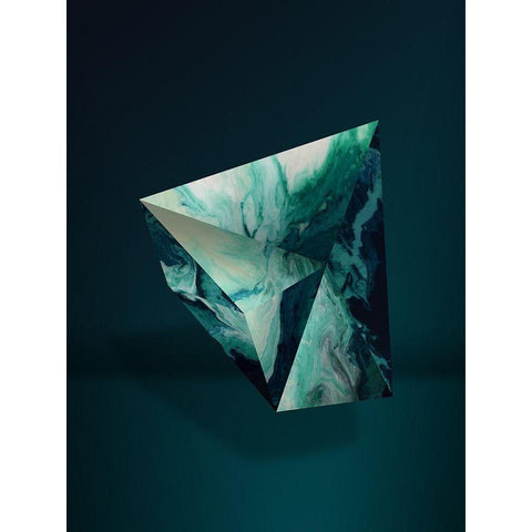 Serpentine Black Modern Wood Framed Art Print by Urban Road