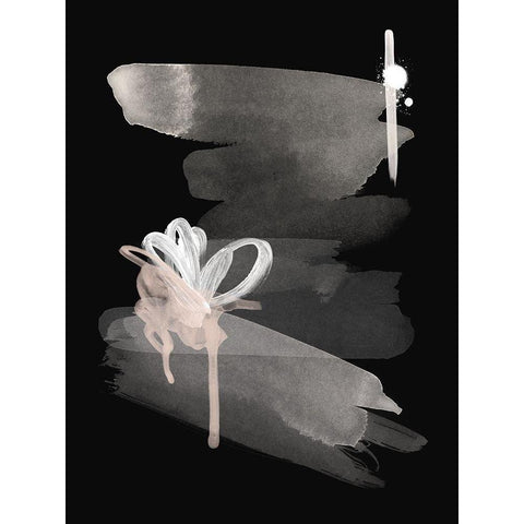 Imperial Zed Black Modern Wood Framed Art Print by Urban Road