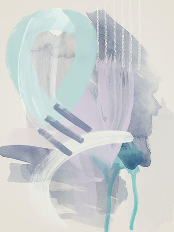 Bright Escape White Modern Wood Framed Art Print with Double Matting by Urban Road