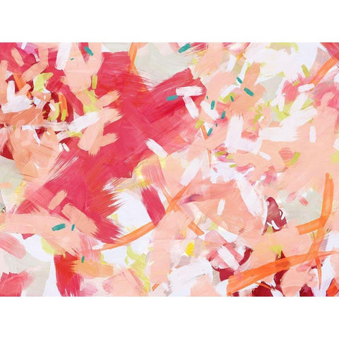 Coral Cove Black Modern Wood Framed Art Print by Urban Road