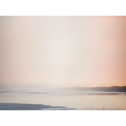 Currumbin Sands Gold Ornate Wood Framed Art Print with Double Matting by Urban Road