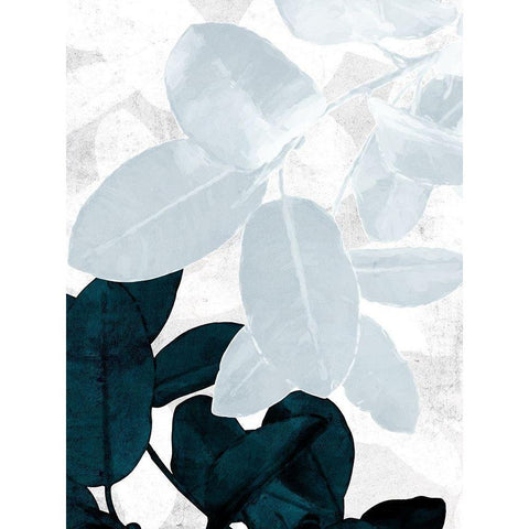 Exhale I Black Modern Wood Framed Art Print by Urban Road