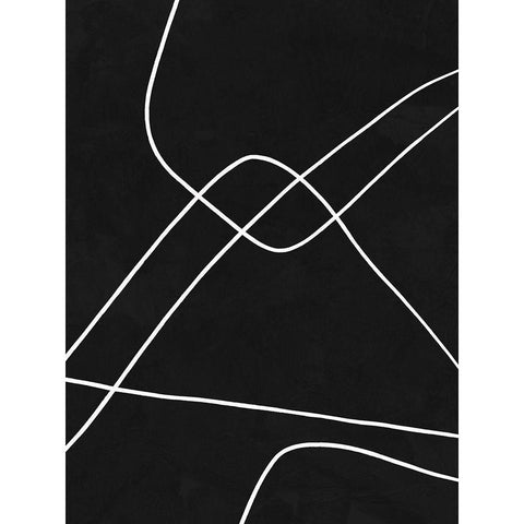 Isometric Black Modern Wood Framed Art Print with Double Matting by Urban Road
