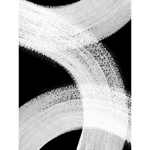 Provocation I Black Modern Wood Framed Art Print with Double Matting by Urban Road