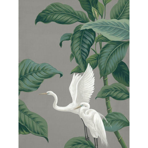 Paper Crane III Black Modern Wood Framed Art Print with Double Matting by Urban Road