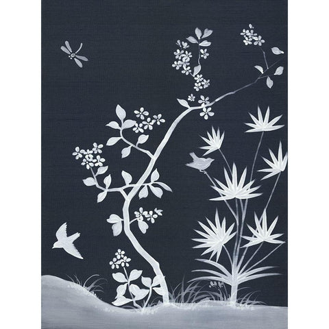 Zen Garden III Gold Ornate Wood Framed Art Print with Double Matting by Urban Road