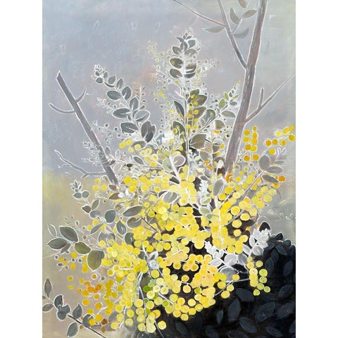 Acacia Gold Ornate Wood Framed Art Print with Double Matting by Urban Road