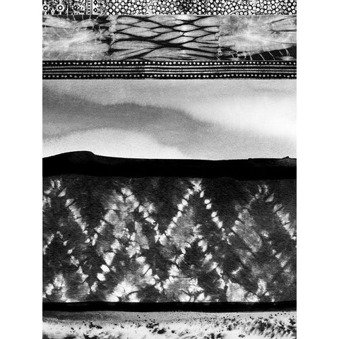 Wabi-Sabi Charcoal Black Modern Wood Framed Art Print by Urban Road