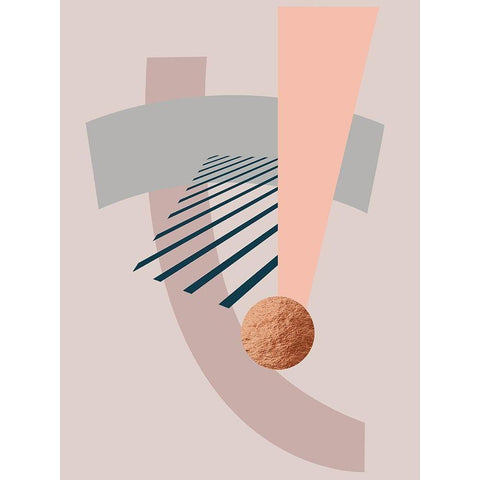 Subdivision Poster Gold Ornate Wood Framed Art Print with Double Matting by Urban Road